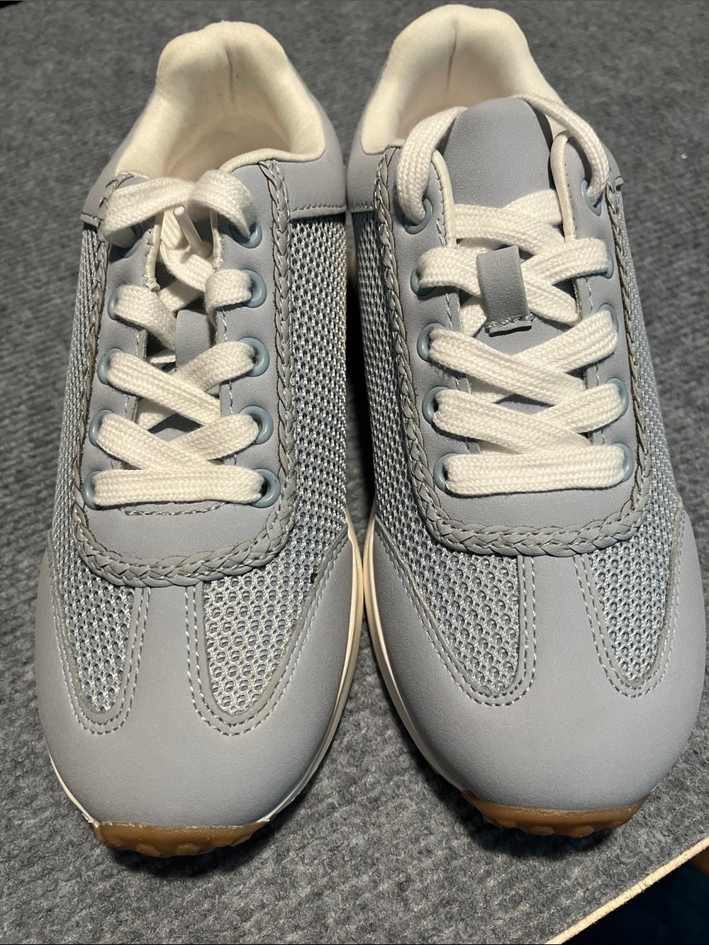 Light Blue Jellypop Women’s Casual Sneakers - Classic Lace-Up Comfort